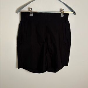 Elle Women's High Waist Black Shorts Size Small Soft